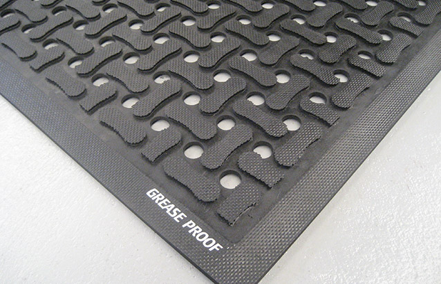 STEPRIGHT ARCHITECTURAL MAT - RUBBER INSERTS